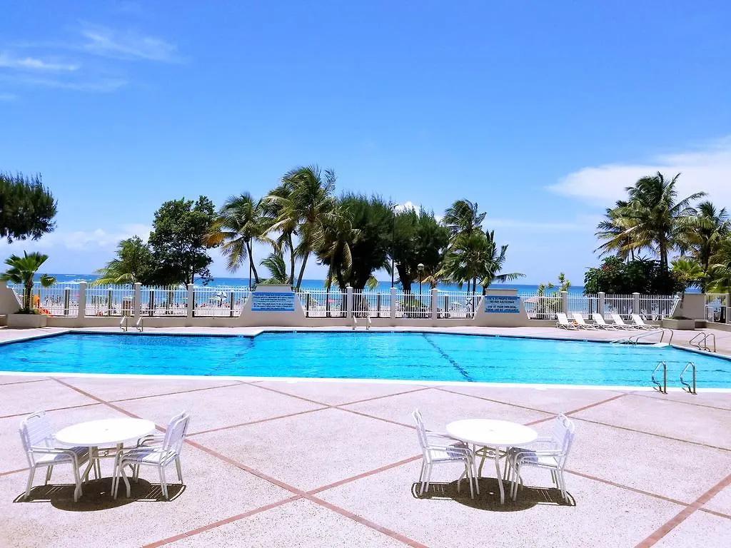 דירה סן חואן Beachfront Coral Beach Condo