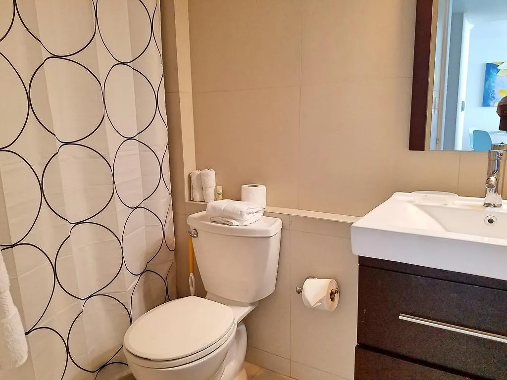 סן חואן Beachfront Coral Beach Condo דירה סן חואן