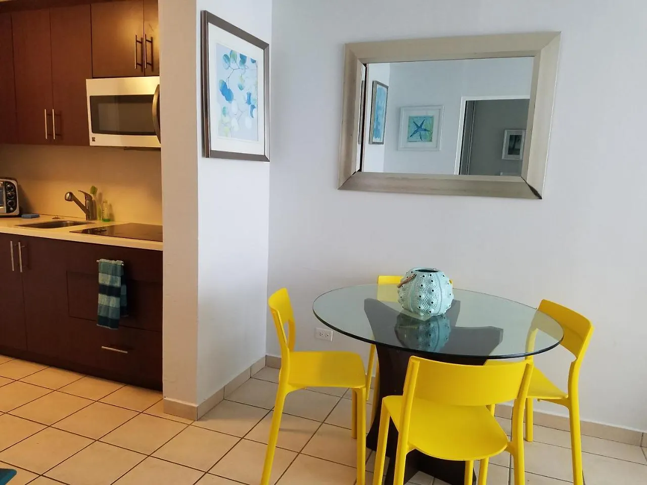 סן חואן Beachfront Coral Beach Condo דירה סן חואן
