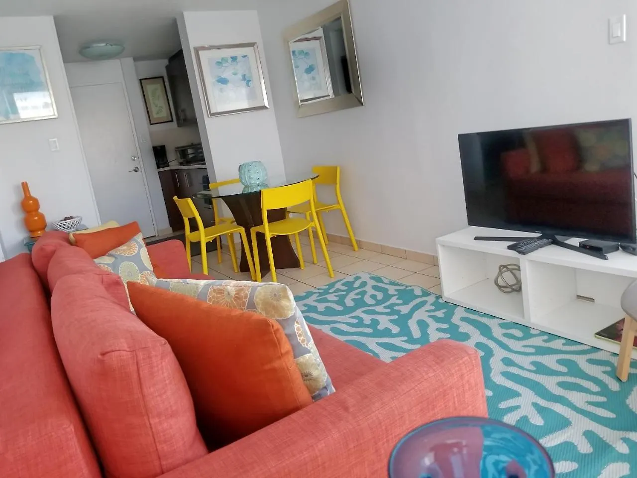 סן חואן Beachfront Coral Beach Condo דירה סן חואן